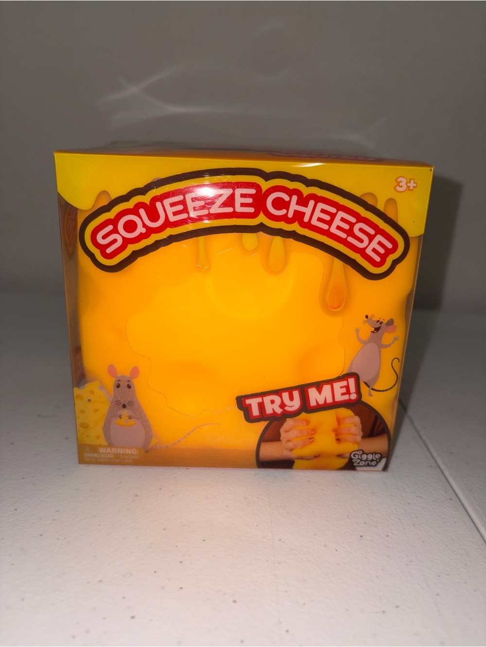 NWT GIANT CHEESE SQUISHY